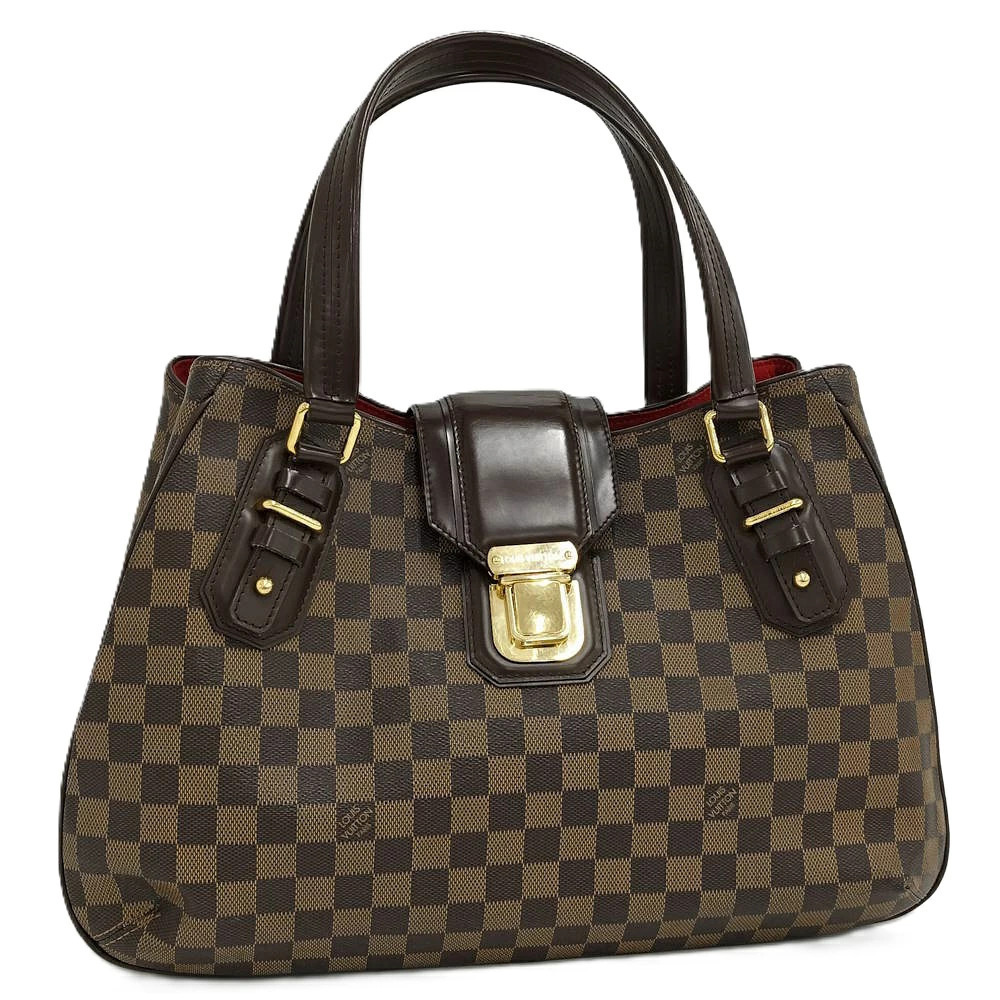 Louis Vuitton Greet Handbag Damier Ebene Brown